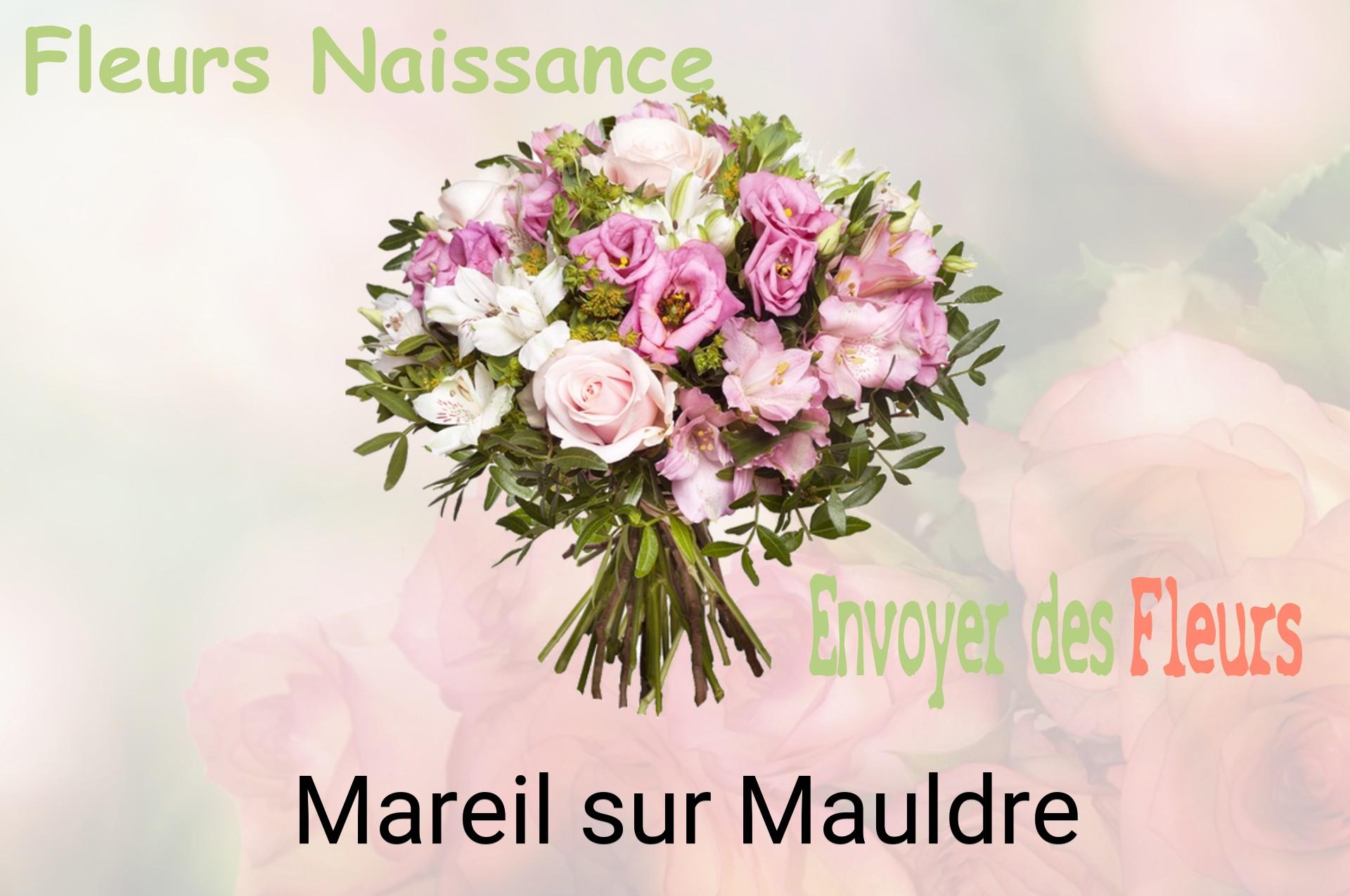 Bouquet de fleurs de naissance livré à Mareil-sur-Mauldre